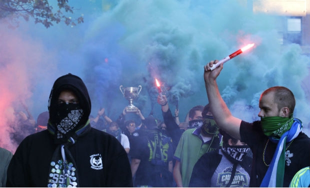 Photo of 0 |  |  | Seattle Sounders supporters
